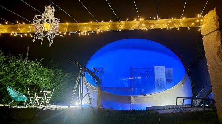 Hotel Burbujas Astronomicas Albarari Sanxenxo Esterno foto
